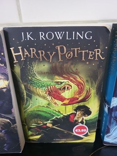 6 books out of Harry Potter series