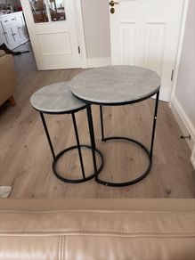 Round Nesting Side Tables