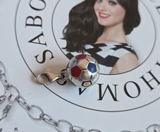 Thomas Sabo sterling silver World Cup Ball charm
