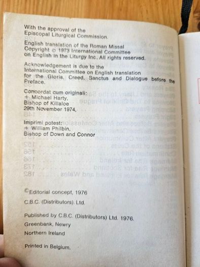 The People's Prayer Book. Vintage 1976 Hardback In Good Condition.  See Photos For Same.