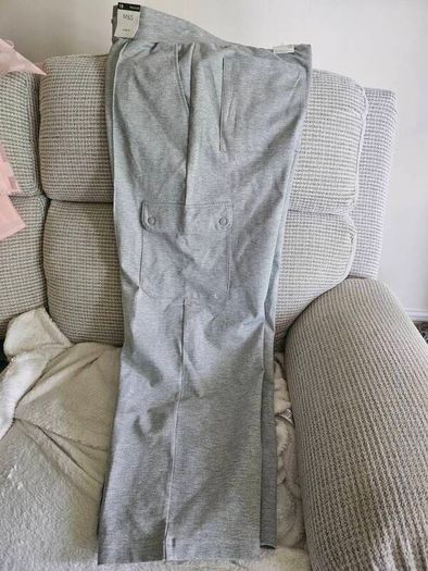 Grey cargo joggers size 18