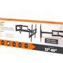 TV Wall Bracket Tilt Swivel Long Arm 32-80" Image 4