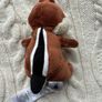 Disney Dale Mini Bean Bag Small Plush Animal Chipmunk Used PLease look at the pictures Image 5