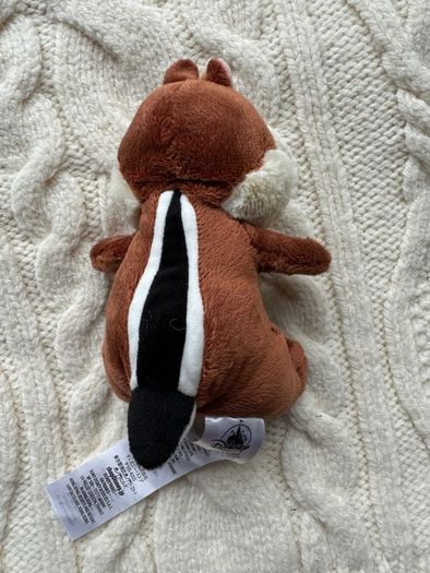 Disney Dale Mini Bean Bag Small Plush Animal Chipmunk Used PLease look at the pictures