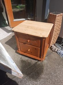 solid pine locker