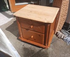 solid pine locker