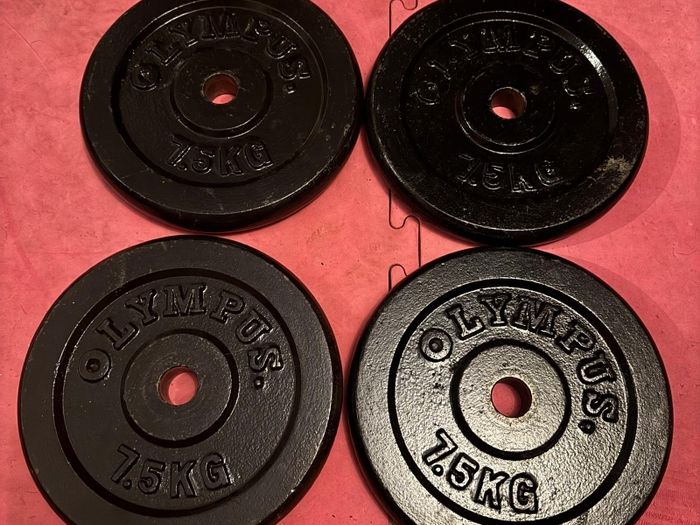 Weights - 4 x 7.5KG's