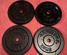 Weights - 4 x 7.5KG's