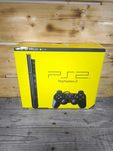 playstation 2 slim scph-70003 original box,manuals VGC