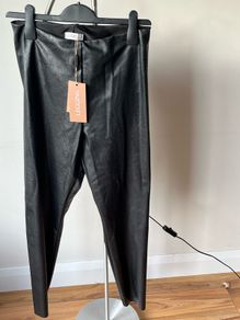 faux leather leggins size 14
