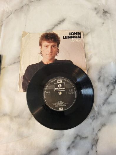 John Lennon love 7-inch vinyl