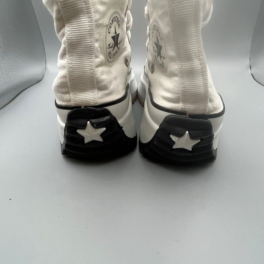 Converse Run Star Hike Platform Trainers White JW Anderson Womens UK 5 EU 38