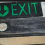 film prop EXIT sign and electric box Image 2