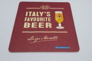 Birra Moretti : Italy's Favourite Beer - Beer Mat/Coaster