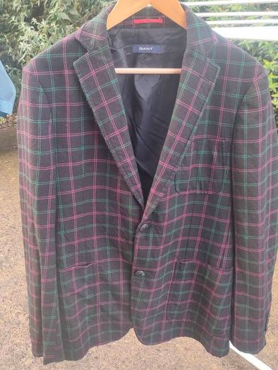 Gant Classic Weekend Check Wool Blazer