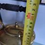 Antique Brass Tilting Kettle on Stand. Image 3