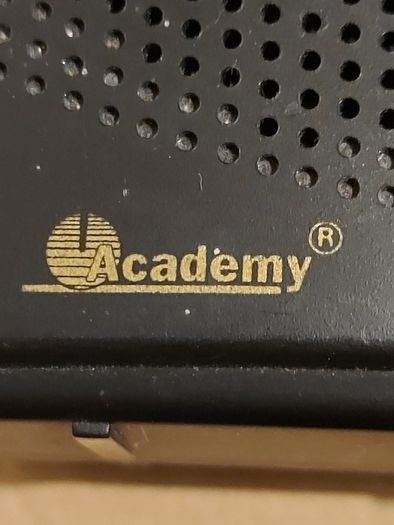 Academy CB-TV1-FM-AIR.WB.PB, Model R-AA110, takes 4 AA Batterys, in very good condition and works well