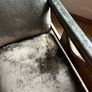 Antique chaise longue (prestigious textiles Pewter velvet) Image 5
