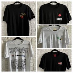 Bundle of Poker T-shirts Size L