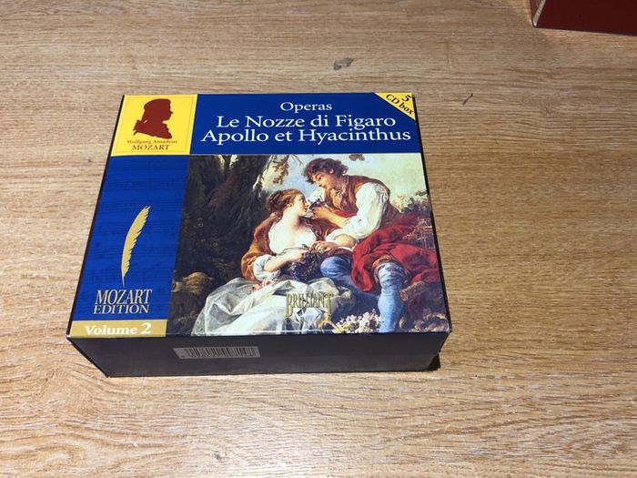 Mozart Edition - Volume 2 BoxSet- Le nozzle di Figaro & Apollo et Hyacinthus