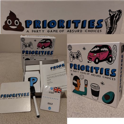 Priorities, Hilarious Party Game Of Absurd Choices,