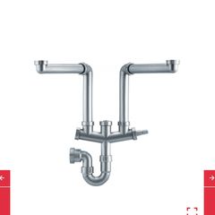 Franke Siphon 2 Twin Bowl Plumbing Kit