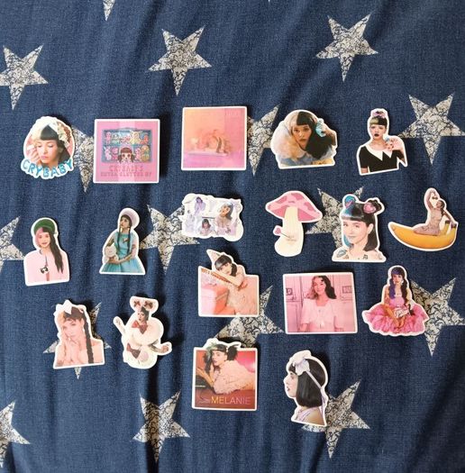 50 Melanie Martinez Stickers. Matte Finish.