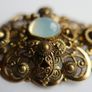 Antique Victorian Brooch with  Cabochon Stone Image 4