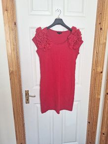 Savida Red Mini Dress - Size 14