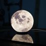 Moon Lamp Realistic 3D Printed Lunar Night Light Image 2