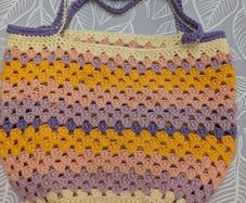Handmade crochet bag