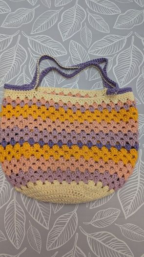 Handmade crochet bag
