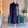 Ladies Black Peplum Coat from H&M Size: UK 12 / EU 40 Image 8