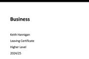 Institute of education h1 business notes