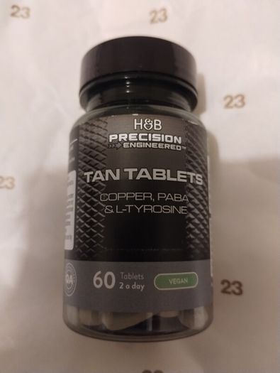 Tan Tablets copper paba tyrosine 60 tablets
