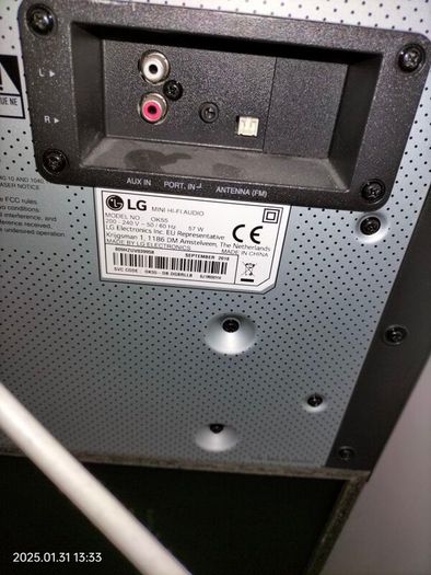 LG speaker bt 500w