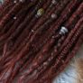 Set of 50 SE synthetic dreads braids Single ended dreads Image 7