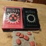 The Runes, The future revealed with this Ancient Norse system of Divination. New never used. Includes Book, Rune Stones and Bag. Image 2