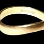 Vintage Hallmarked 9ct Gold 'Wave' Ring Image 8