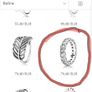 Pandora silver ring Image 5