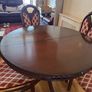 Mahogany Extending Dining Table &6 Chairs Image 5