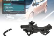 Thermostat Housing Water Pump Outlet 1338487 Fit for Vauxhal Adam Astra Corsa Meriva 2010-2016 25192985 13249353,with Water Hose