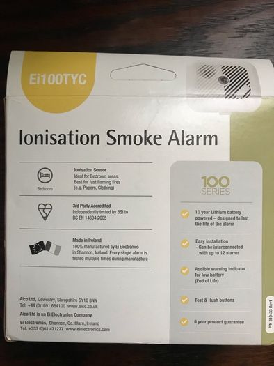Smoke Alarm - New