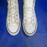 Converse All Star Platform High Top  White Leather Image 2