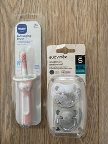 Soothers and brush