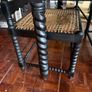 Anglo Indian Ceylonese Solid Ebony wood dining table & chairs Image 7