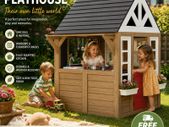 Outdoor Wooden Playhouse