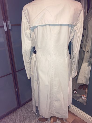 Wallis Double Breasted Trench Coat - fully lined - Size 12