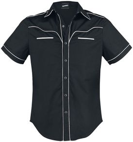 Banned Alternative Men's Trimmed Worker Shirt in Size 2XL (Brand New & Unopened)