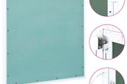 Access Panel with Aluminium Frame and Plasterboard 700x700 mm